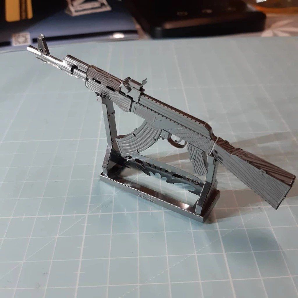  Mô Hình Kim Loại Lắp Ráp 3D Metal Mosaic AK-47 – MP669 