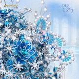  Mô Hình Kim Loại 3D Lắp Ráp Piececool Bó Hoa Tinh Hà Nguyệt (801 mảnh, The Starry River Bouquet) P454-BS – MP1342 
