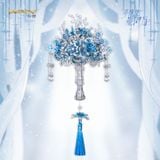  Mô Hình Kim Loại 3D Lắp Ráp Piececool Bó Hoa Tinh Hà Nguyệt (801 mảnh, The Starry River Bouquet) P454-BS – MP1342 