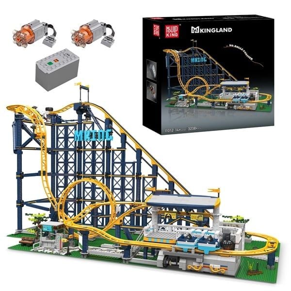  Mô Hình Nhựa 3D Lắp Ráp MOULD KING Tàu Lượn Siêu Tốc 11012 (3238 mảnh, Roller Coaster) - LG0191 