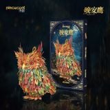  Mô Hình Kim Loại 3D Lắp Ráp Piececool Con Cú (117 mảnh, Night Owl) P450-GR – MP1340 