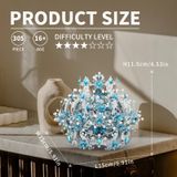  Mô Hình Kim Loại 3D Lắp Ráp Piececool Băng Tuyết Hoàng Quan (305 mảnh, Ice Rock Crown) P377-BS – MP1332 