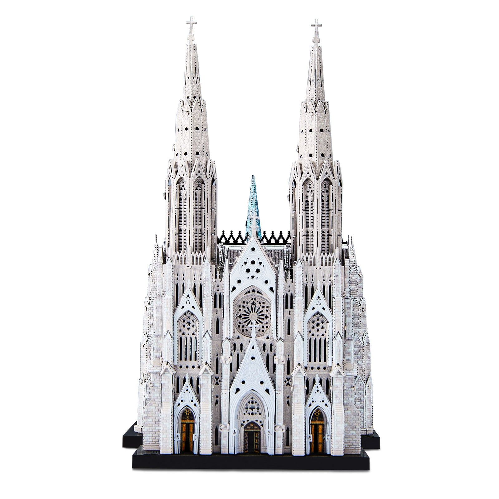  Mô Hình Kim Loại 3D Lắp Ráp Piececool Nhà Thờ Chính Tòa Thánh Patrick (418 mảnh, St. Patrick's Cathedral) HP426-WK – MP1333 