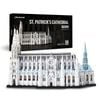  Mô Hình Kim Loại 3D Lắp Ráp Piececool Nhà Thờ Chính Tòa Thánh Patrick (418 mảnh, St. Patrick's Cathedral) HP426-WK – MP1333 