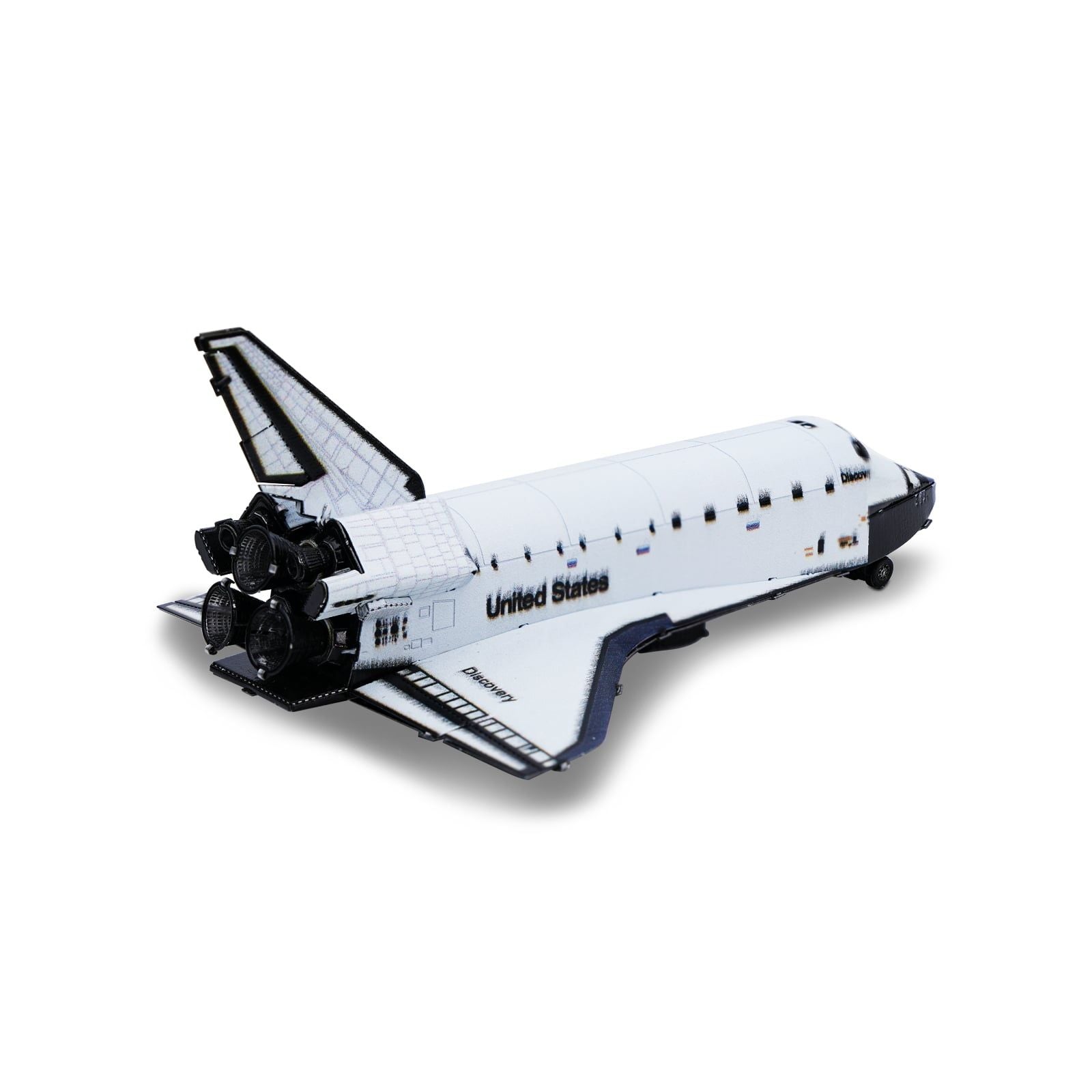  Mô Hình Kim Loại 3D Lắp Ráp Piececool Tàu Con Thoi (77 mảnh, Galaxy Spaceship, Hít Tủ Lạnh) HB012-WK – MP1328 