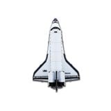  Mô Hình Kim Loại 3D Lắp Ráp Piececool Tàu Con Thoi (77 mảnh, Galaxy Spaceship, Hít Tủ Lạnh) HB012-WK – MP1328 