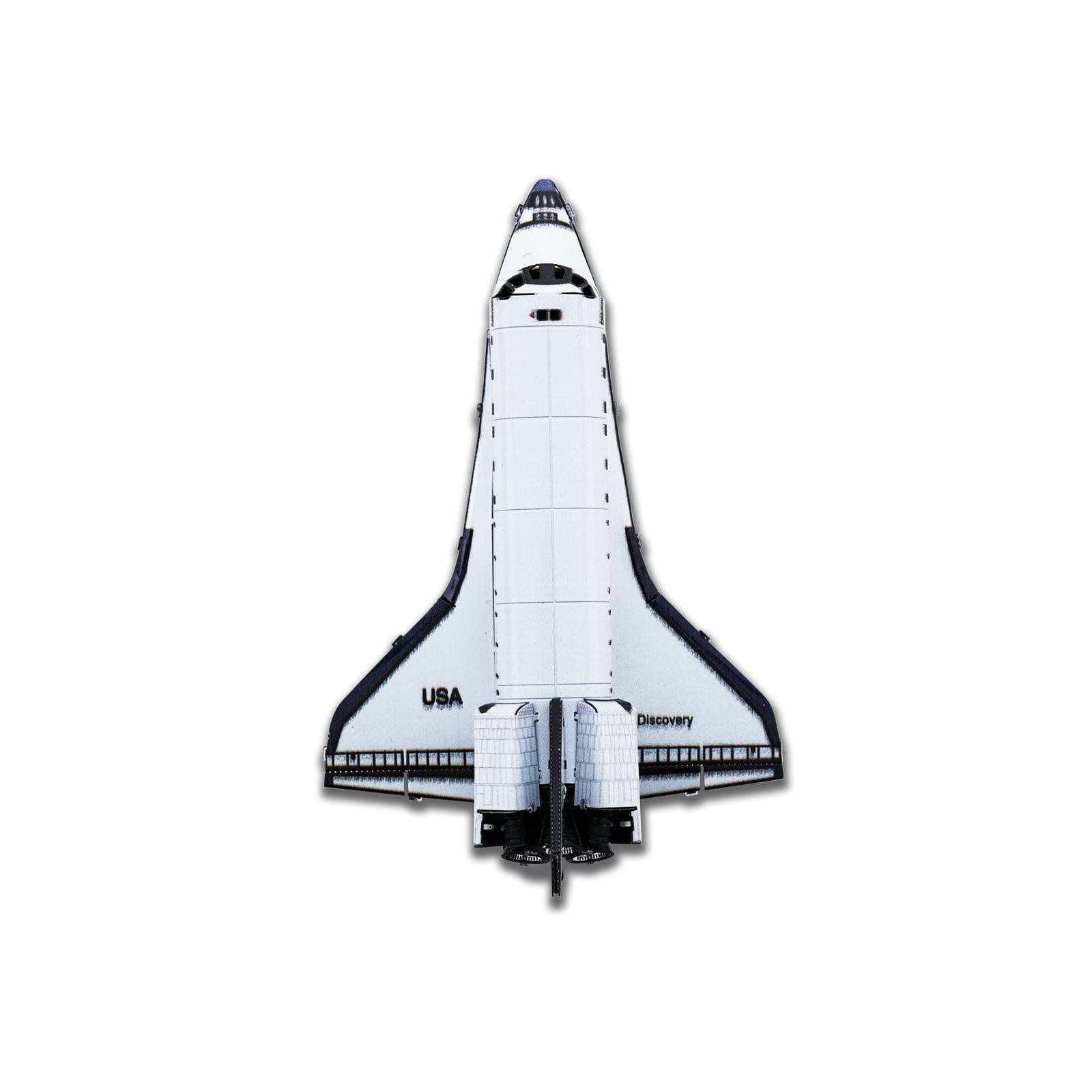  Mô Hình Kim Loại 3D Lắp Ráp Piececool Tàu Con Thoi (77 mảnh, Galaxy Spaceship, Hít Tủ Lạnh) HB012-WK – MP1328 