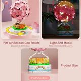  Mô Hình Nhựa 3D Lắp Ráp SEMBO BLOCK Hộp Nhạc Khinh Khí Cầu Hoa Anh Đào 601150 (718 mảnh, Sakura Hot Air Balloon) - LG0186 