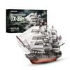  Mô Hình Kim Loại 3D Lắp Ráp Piececool Chiến Hạm Buồm USS Constitution IX-21 Hải Quân Hoa Kỳ (349 mảnh, Nhiều Màu) HP376-RS – MP1325 