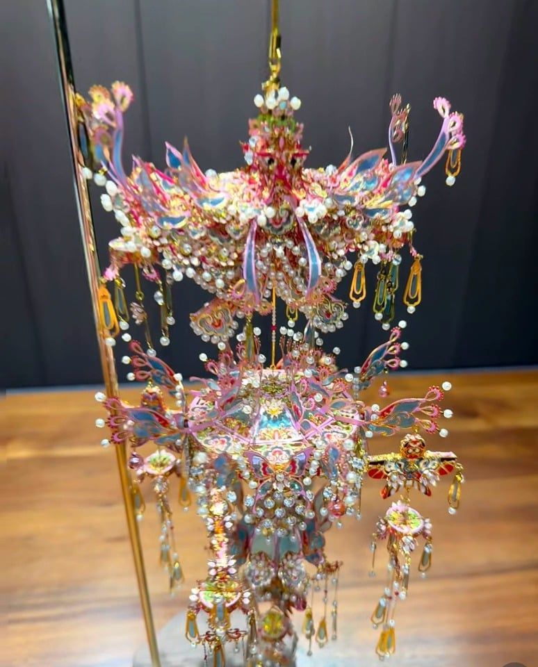  Mô Hình Kim Loại 3D Lắp Ráp Piececool Xuân Dật - Chuông Diều Giấy (753 mảnh, Spring Leisure Kite Chime) P470-PG – MP1347 