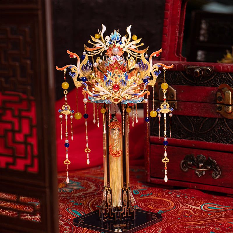  Giá Treo Mô Hình Kim Loại 3D Series Phượng Quan YM-ZJ039 - TL027 