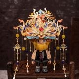  Mô Hình Kim Loại 3D Lắp Ráp MU Phượng Quan Đa Tài Đa Đức (89 mảnh, Suzaku) YM-N144-A – MP1304 