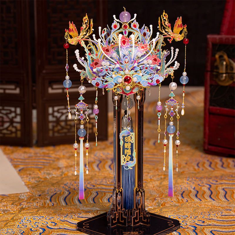  Giá Treo Mô Hình Kim Loại 3D Series Phượng Quan YM-ZJ039 - TL027 