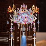  Mô Hình Kim Loại 3D Lắp Ráp MU Phượng Quan Cẩm Lí Tùy Thân (92 mảnh, Yuanchu) YM-N144-E – MP1308 