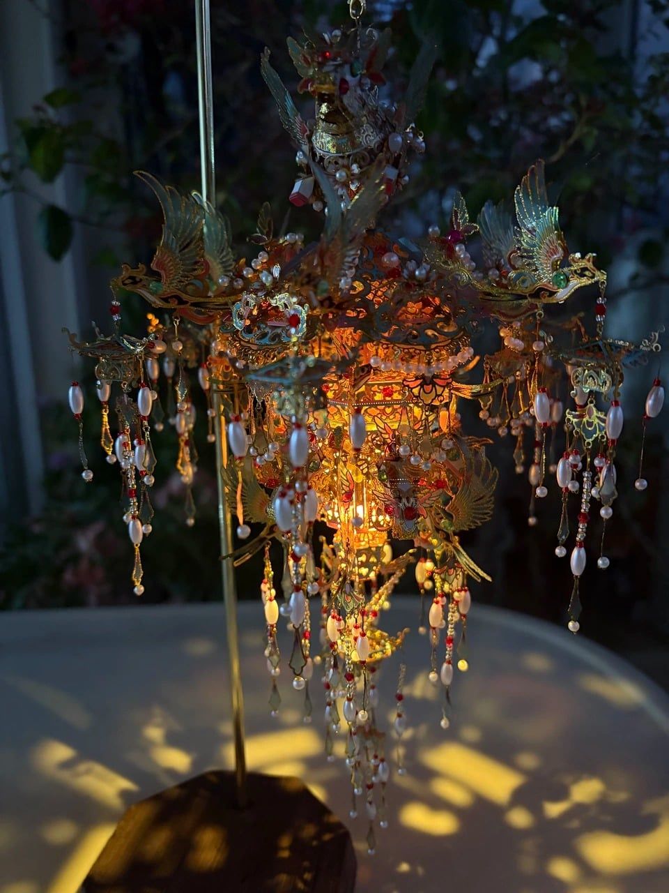  Mô Hình Kim Loại 3D Lắp Ráp Piececool Mã Đạp Phi Yến - Lồng Đèn Tết Nguyên Đán (1007 mảnh, Lunar Blessing Lantern) P459-GN – MP1335 