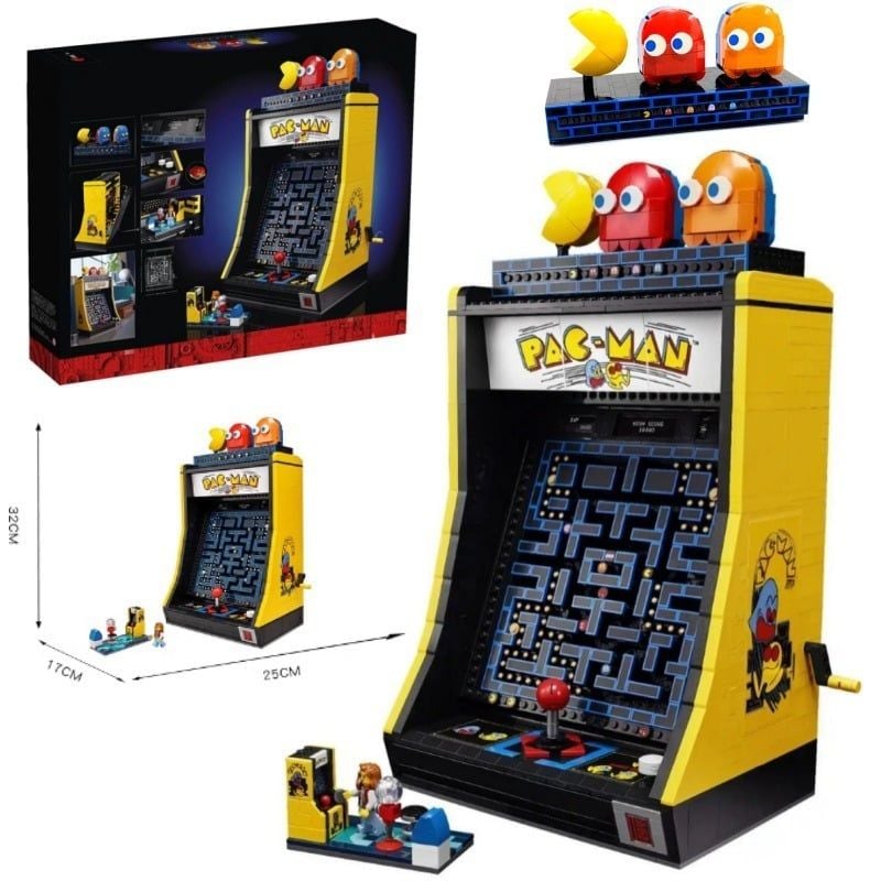  Mô Hình Nhựa 3D Lắp Ráp OEM Máy Chơi Game PAC-MAN 6003 10323 (2651 mảnh) - LG0188 