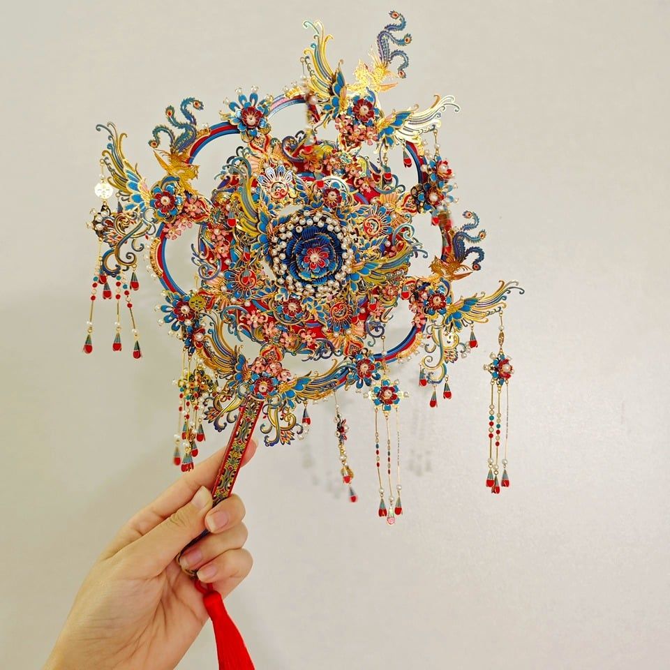  Mô Hình Kim Loại 3D Lắp Ráp Piececool Điểm Thúy Hỉ Phiến (325 mảnh, Kingfisher Xifan) P370-BR – MP1324 