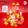  Mô Hình Nhựa 3D Lắp Ráp TEC CREATOR Thức Ăn Nhanh Châu Âu 5025 (827 mảnh, Western Fast Food) - LG0189 
