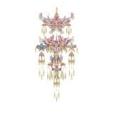  Mô Hình Kim Loại 3D Lắp Ráp Piececool Xuân Dật - Chuông Diều Giấy (753 mảnh, Spring Leisure Kite Chime) P470-PG – MP1347 