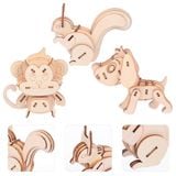  Đồ Chơi Mô Hình 3D Lắp Ráp Bằng Gỗ Hình Con Vật - WP268 