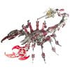 Mô Hình Kim Loại Lắp Ráp 3D Steel Warcraft Bọ Cạp Bóng Đêm (Màu Đỏ Bạc) - SW049