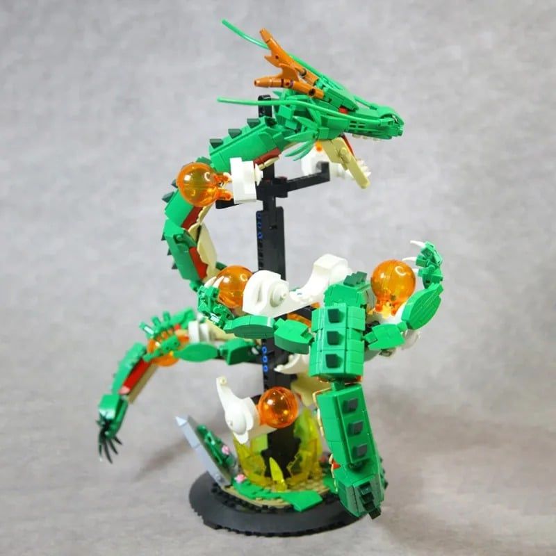  Mô Hình Nhựa 3D Lắp Ráp TEC CREATOR Rồng Thần 5007 (1826 mảnh, Divine Dragon) - LG0181 