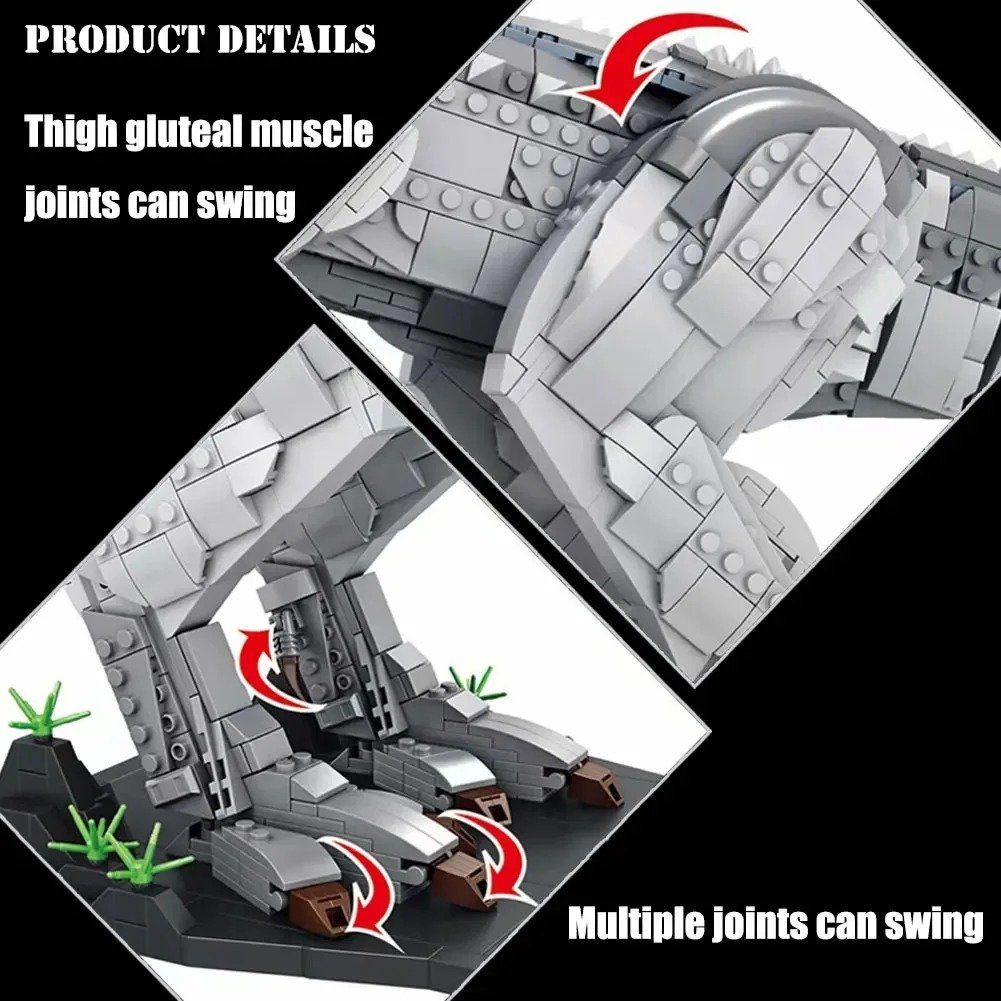  Mô Hình Nhựa 3D Lắp Ráp Panlos Khủng Long Indominus Rex 611002 (2108 mảnh) - LG0187 