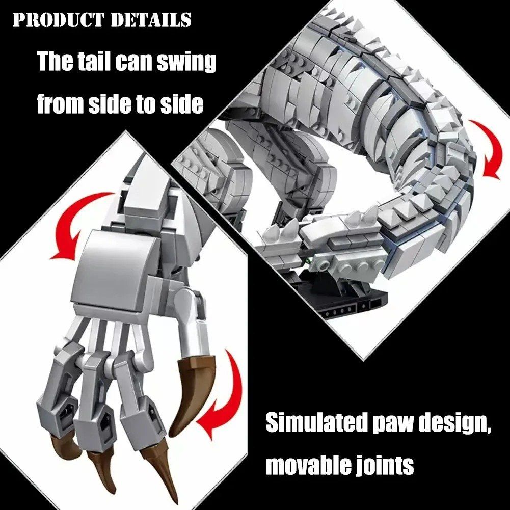  Mô Hình Nhựa 3D Lắp Ráp Panlos Khủng Long Indominus Rex 611002 (2108 mảnh) - LG0187 
