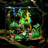  Mô Hình Nhựa 3D Lắp Ráp TEC CREATOR Rừng Mưa Nhiệt Đới (1358 mảnh, Tropical Rain Forest) - LG0184 