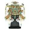  Mô Hình Kim Loại 3D Lắp Ráp Piececool Điểm Thúy Phượng Quan (748 mảnh, Kingfisher Phoenix Tiara) P388-BR – MP1303 