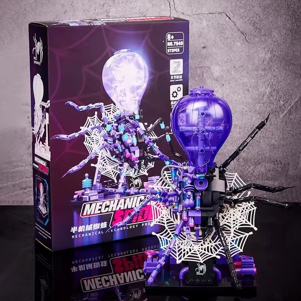  Mô Hình Nhựa 3D Lắp Ráp TEC CREATOR Nhện Cơ Khí 7040 (573 mảnh, Mechanical Spider) - LG0190 