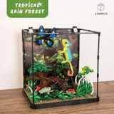  Mô Hình Nhựa 3D Lắp Ráp TEC CREATOR Rừng Mưa Nhiệt Đới (1358 mảnh, Tropical Rain Forest) - LG0184 