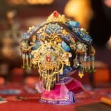  Mô Hình Kim Loại Lắp Ráp 3D MU Mèo Hoa Phi (153 mảnh, The Legend of Zhen Huan - Consort Hua) YM-LC146-U – MP1316 