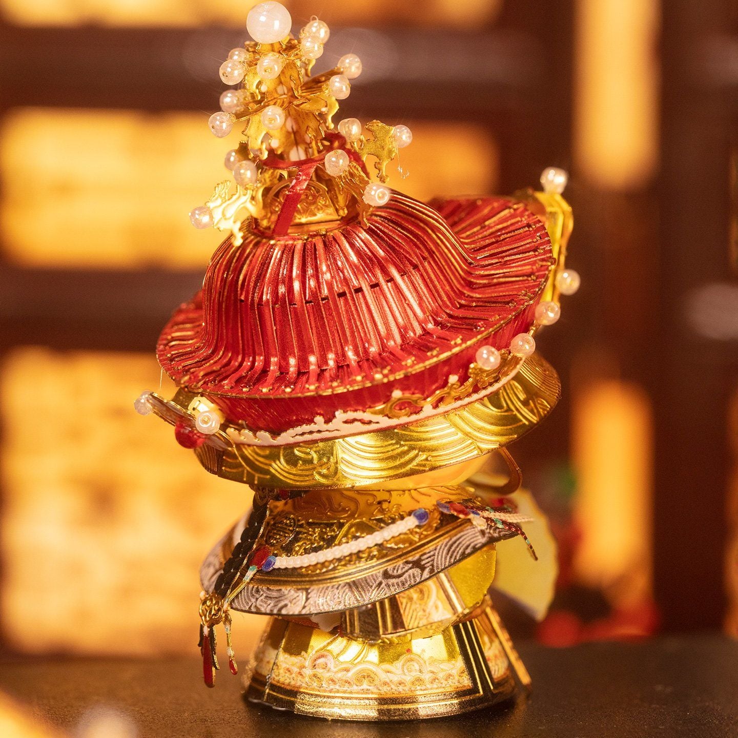  Mô Hình Kim Loại Lắp Ráp 3D MU Mèo Vua Ung Chính (57 mảnh, The Legend of Zhen Huan - Emperor) YM-LC146-V – MP1314 