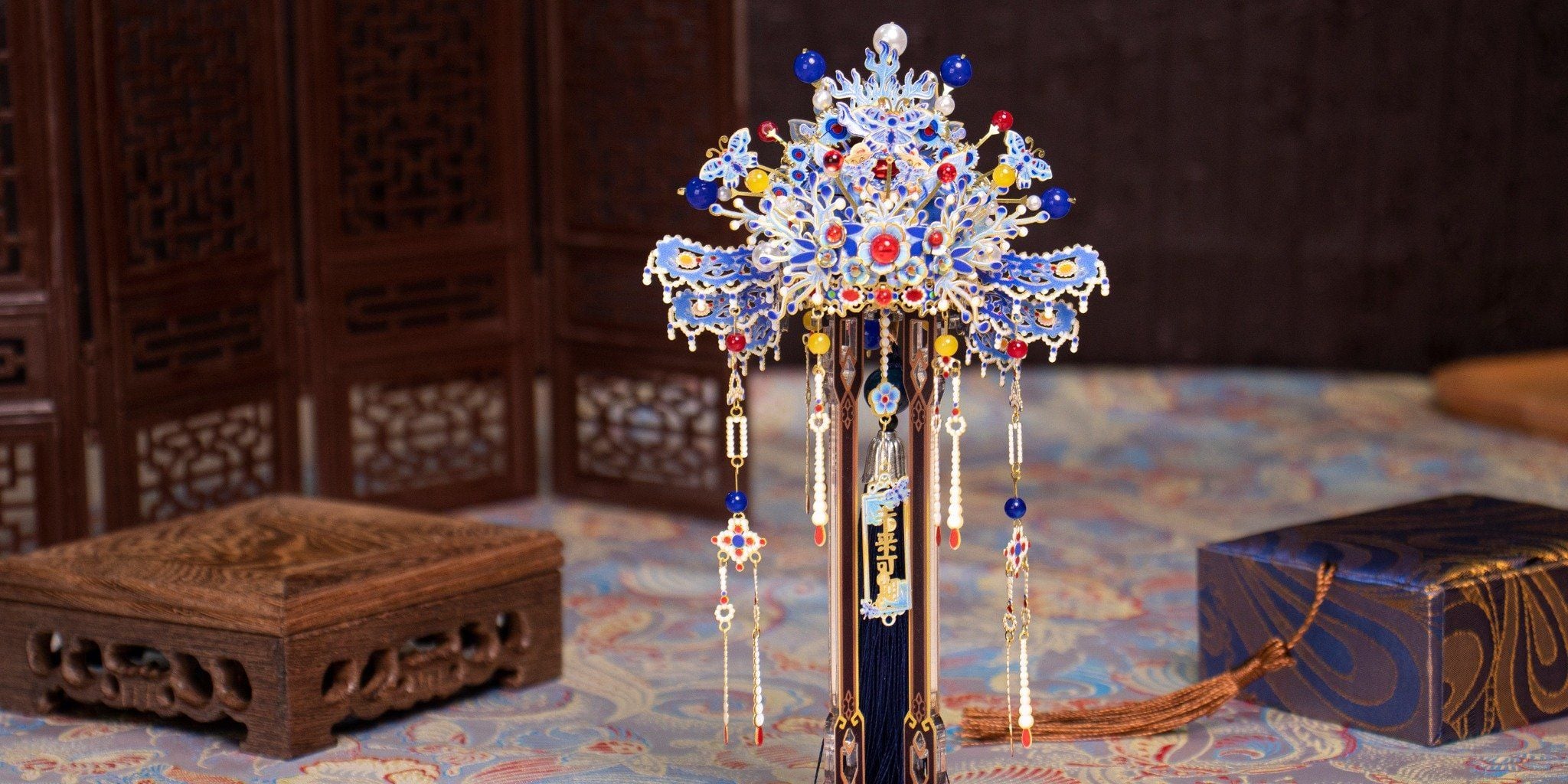  Mô Hình Kim Loại 3D Lắp Ráp MU Phượng Quan Tương Lai Khả Vọng (99 mảnh, Honghu) YM-N144-B – MP1305 