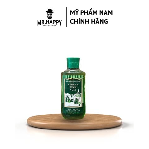  [Noel Collection] Sữa tắm 3in1 Tắm- Gội- Rửa mặt Bath & Body Works Vanilla Bean Noel 295ml 
