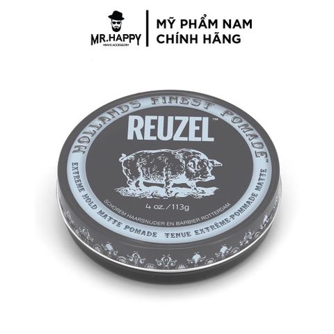  Sáp vuốt tóc Reuzel Extreme Hold Matte Pomade 113g 