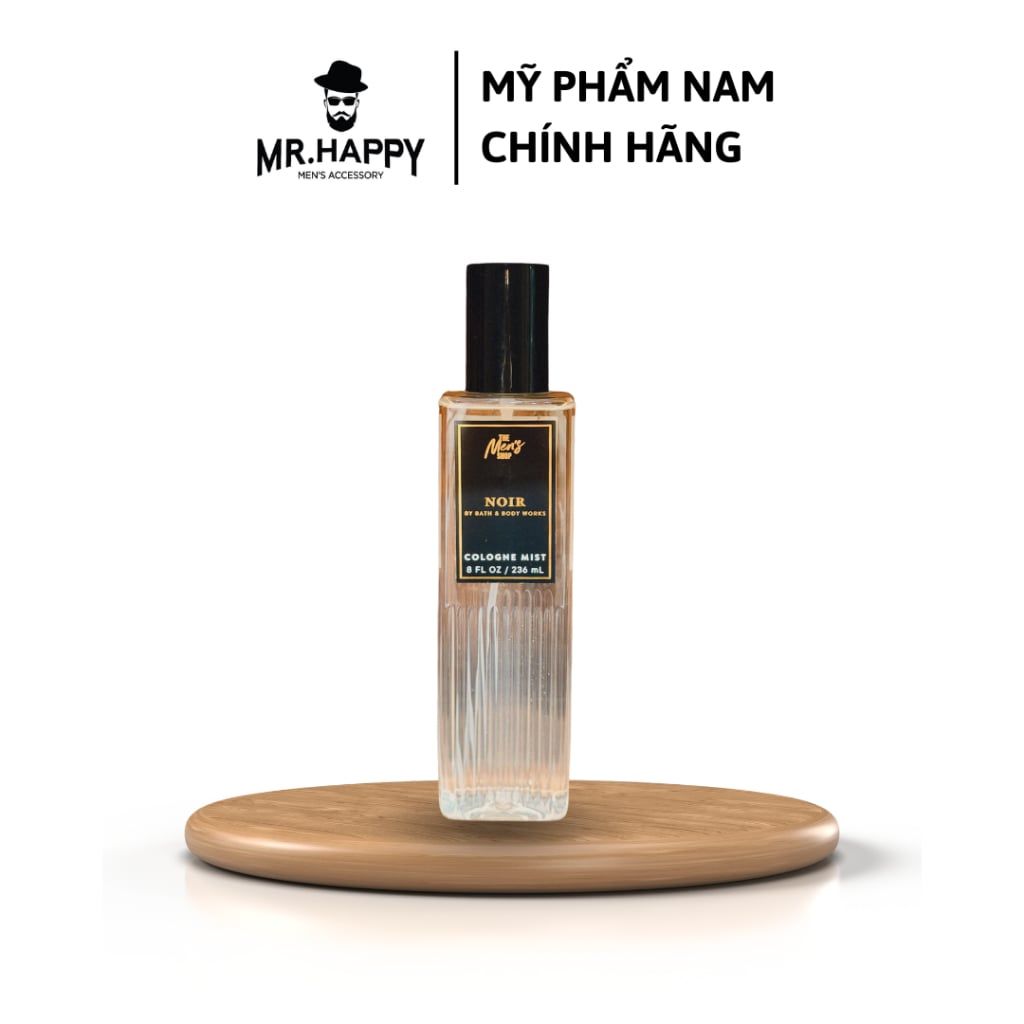  Xịt Toàn Thân Bath & BodyWorks Noir Cologne Mist 236ml 