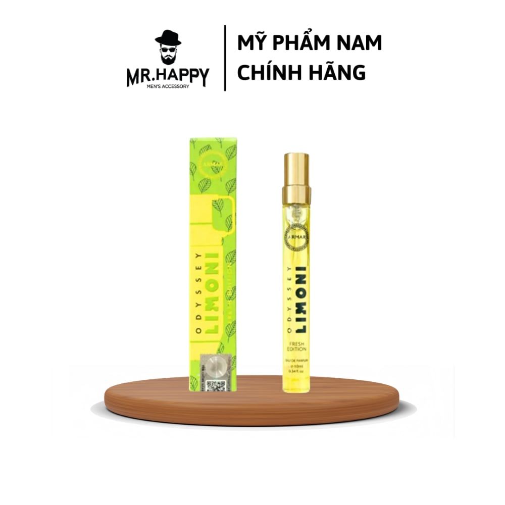  Nước hoa nam/nữ Armaf- Club De Nuit Odyssey Limoni 10ml 