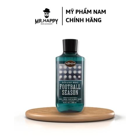  Sữa tắm 3in1 Tắm- Gội- Rửa mặt Bath & Body Works Football Season 295ml 