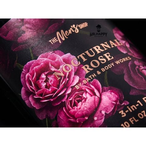  Sữa tắm 3in1 Tắm- Gội- Rửa mặt Bath & Body Works Nocturnal Rose 295ml 