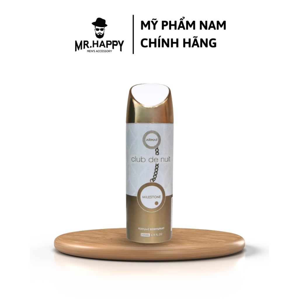  Xịt Khử Mùi Nam Armaf Club De Nuit Milestone 200ml 