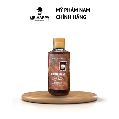  [Noel Collection] Sữa tắm 3in1 Tắm- Gội- Rửa mặt Bath & Body Works Gingerbread Latte 295ml 