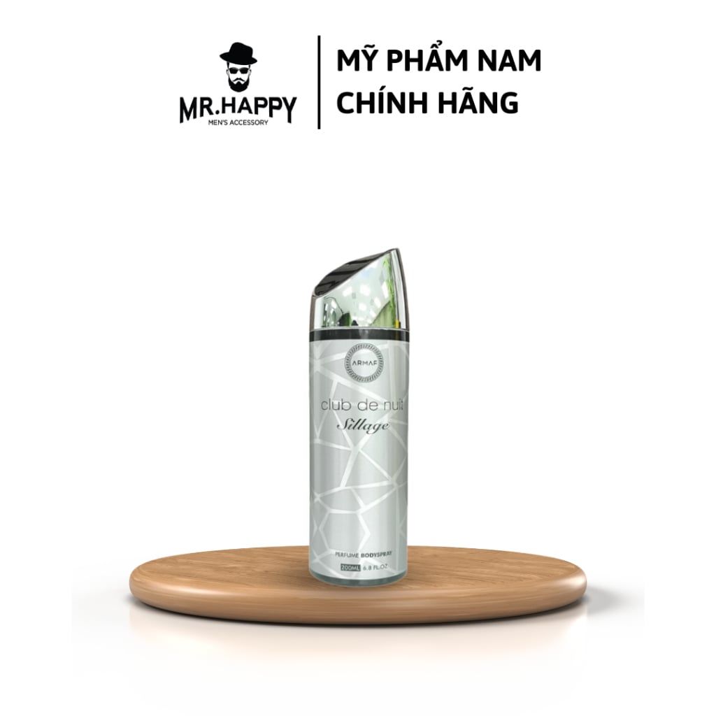  Xịt Khử Mùi Nam Armaf Club De Nuit Sillage 200ml 
