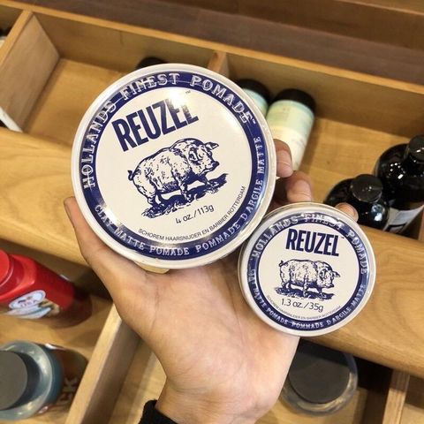  Sáp vuốt tóc Reuzel Matte Clay Pomade 113g 