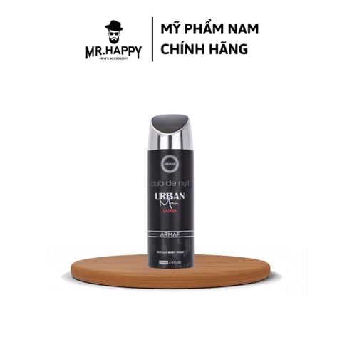  Xịt Khử Mùi Nam Armaf Club de Nuit Urban Man Elixir 200ml 