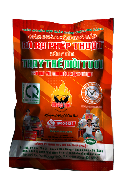  SẢN PHẨM THAY THẾ MỒI TƯƠI 