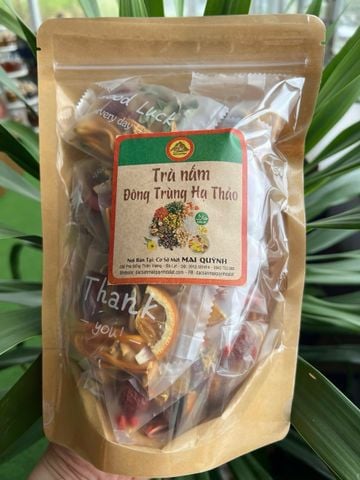  Trà nấm đông trùng hạ thảo 