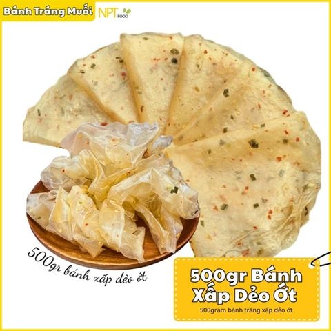  Bánh Tráng Dẻo Ớt 500g 