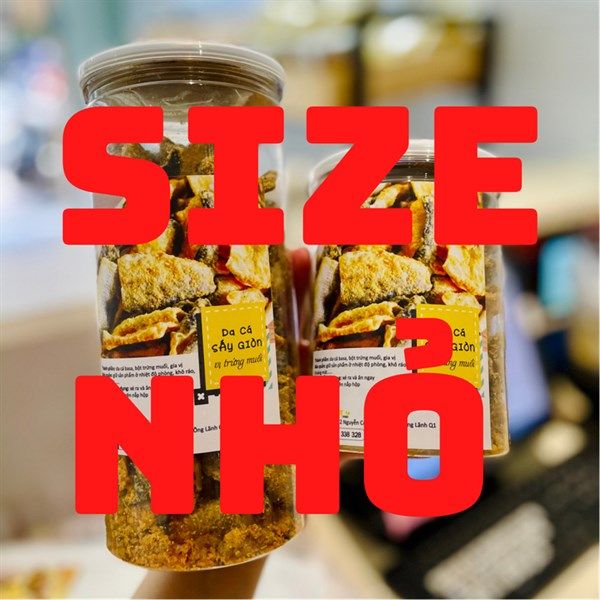  Da Cá Trứng Muối (nhỏ -150g) 
